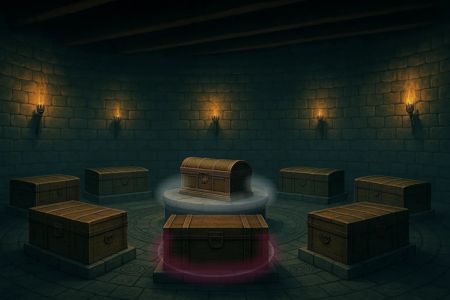 The Reliquary chamber in the Loom